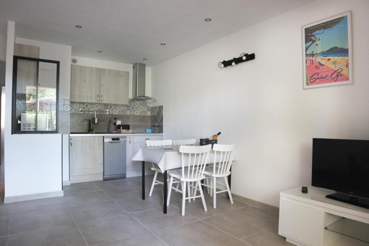 Appartement Provence Heureuse Saint-Cyr-sur-Mer Eksteriør bilde